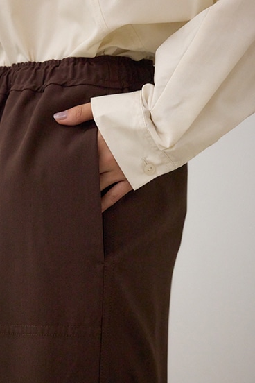 パッチポケットウエストイージーパンツ 詳細画像