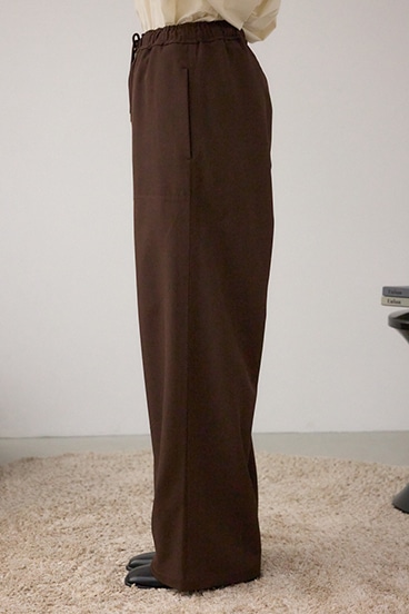 パッチポケットウエストイージーパンツ 詳細画像