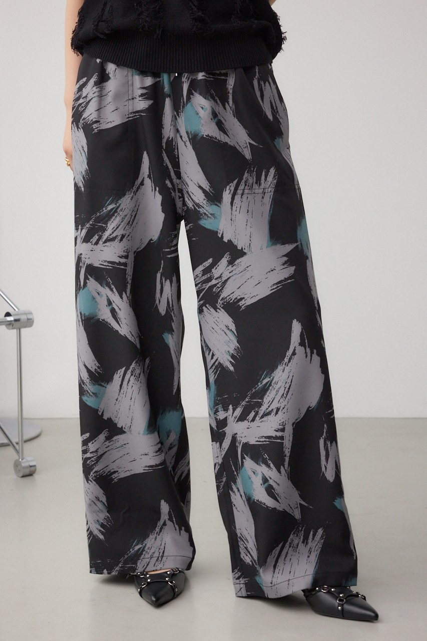 パッチポケットウエストイージーパンツ