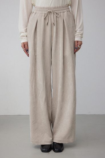 コーデュロイイージーワイドパンツ 詳細画像