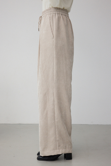 コーデュロイイージーワイドパンツ 詳細画像