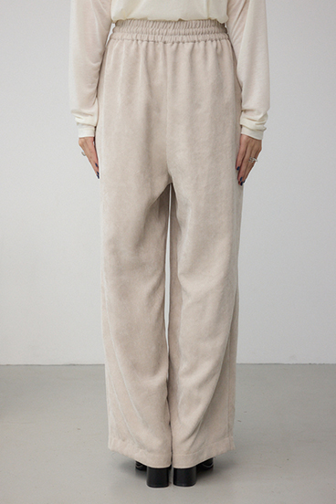 コーデュロイイージーワイドパンツ 詳細画像