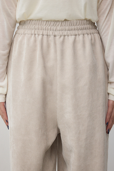 コーデュロイイージーワイドパンツ 詳細画像
