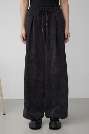 コーデュロイイージーワイドパンツ 詳細画像