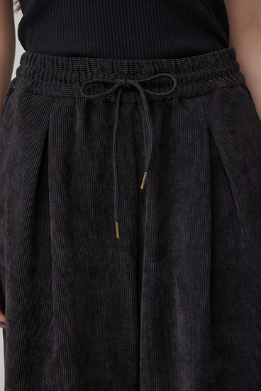 コーデュロイイージーワイドパンツ 詳細画像