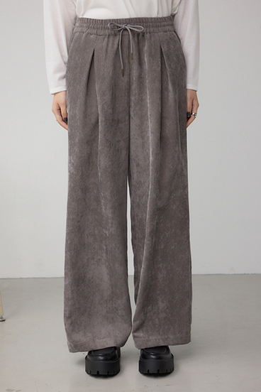 コーデュロイイージーワイドパンツ 詳細画像