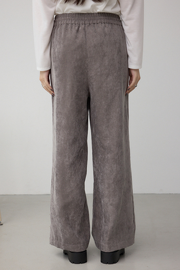 コーデュロイイージーワイドパンツ 詳細画像