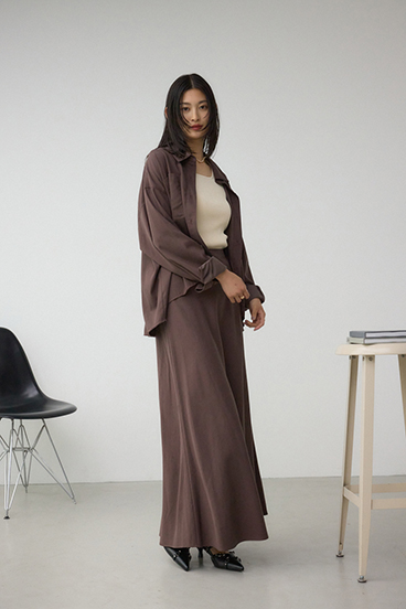 セミフレアスカート 詳細画像