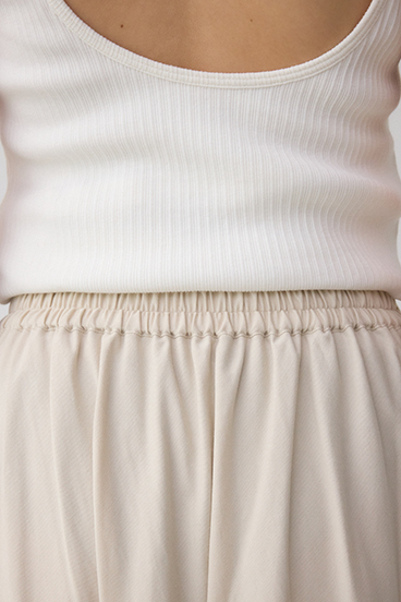 セミフレアスカート 詳細画像