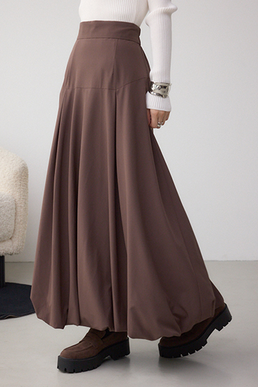 ボリュームバルーンスカート