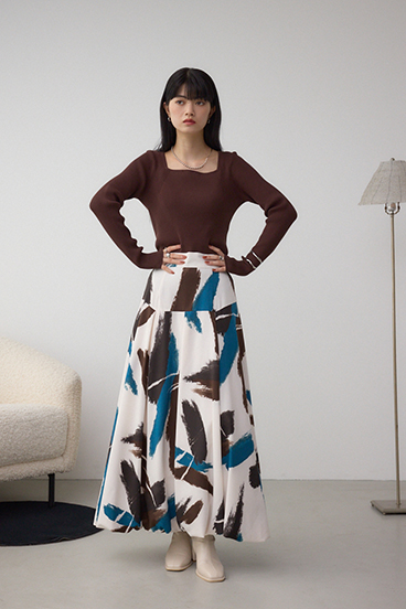 ボリュームバルーンスカート 詳細画像