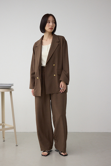 ウエストイージーワイドパンツ 詳細画像