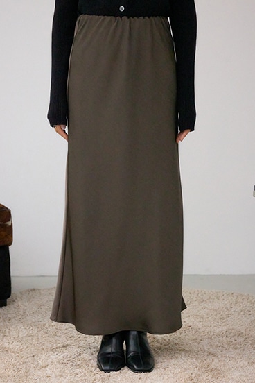 VENUSナローサテンスカート 詳細画像