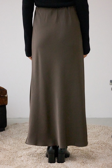 VENUSナローサテンスカート 詳細画像