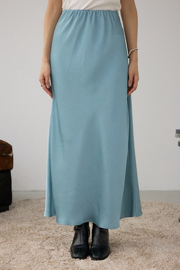 VENUSナローサテンスカート 詳細画像