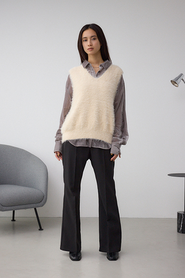 【堀田茜さん着用アイテム】VENUSフレアパンツ 詳細画像