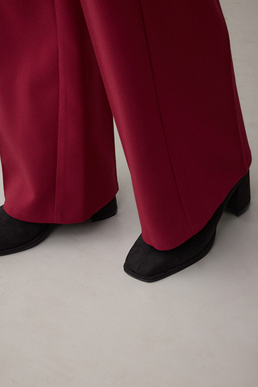 【堀田茜さん着用アイテム】VENUSフレアパンツ 詳細画像