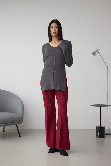 【堀田茜さん着用アイテム】VENUSフレアパンツ 詳細画像