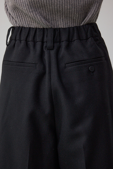 ウールライクハーフパンツ 詳細画像