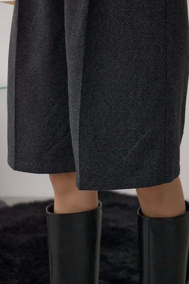 ウールライクハーフパンツ 詳細画像