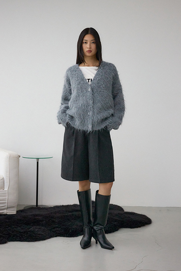 ウールライクハーフパンツ 詳細画像