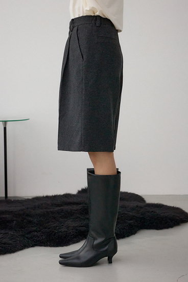 ウールライクハーフパンツ 詳細画像