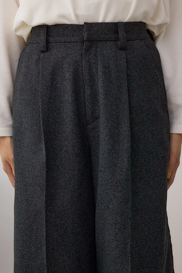 ウールライクハーフパンツ 詳細画像