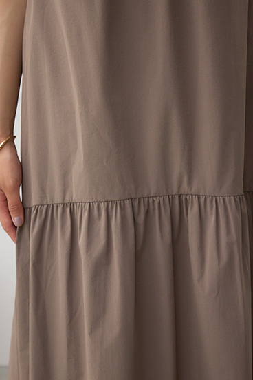 インナーSETフロントギャザーキャミワンピース 詳細画像