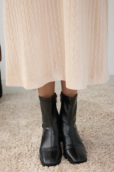 プリーツベロアキャミワンピース 詳細画像