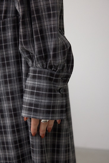 チェックボウタイワンピース 詳細画像