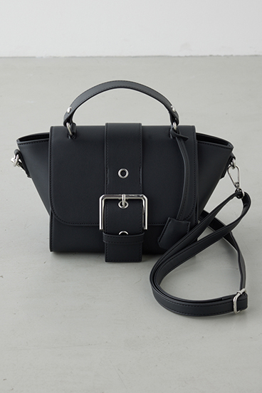 ベルトデザインフラップダイアゴナルバッグ