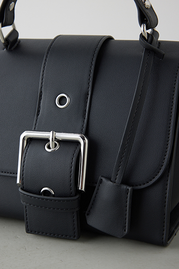 ベルトデザインフラップダイアゴナルバッグ 詳細画像