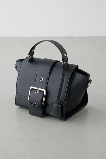 ベルトデザインフラップダイアゴナルバッグ 詳細画像