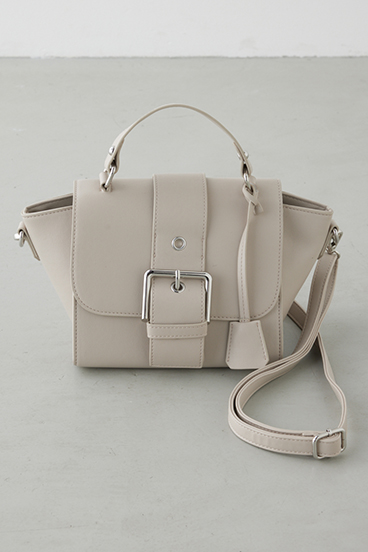 ベルトデザインフラップダイアゴナルバッグ