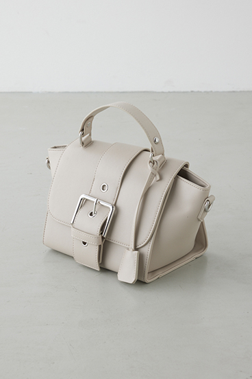 ベルトデザインフラップダイアゴナルバッグ 詳細画像