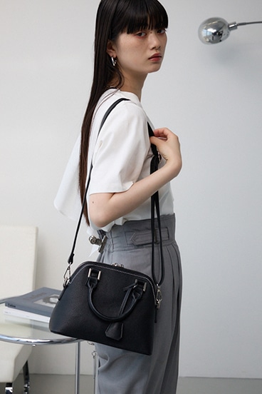 ダブルジッパーハンドバッグ 詳細画像