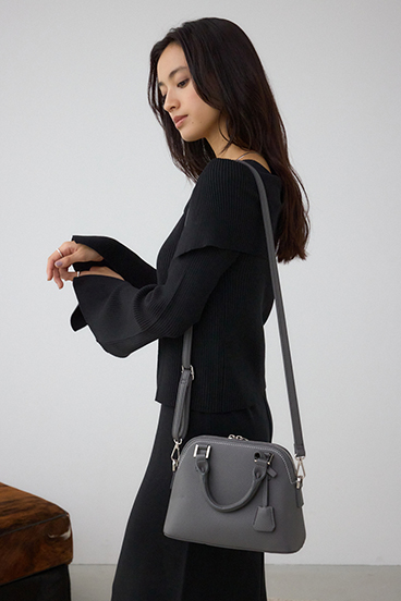 ダブルジッパーハンドバッグ 詳細画像