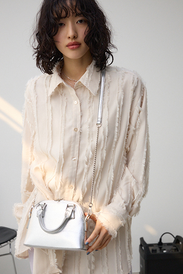 ダブルジッパーミニバッグ 詳細画像