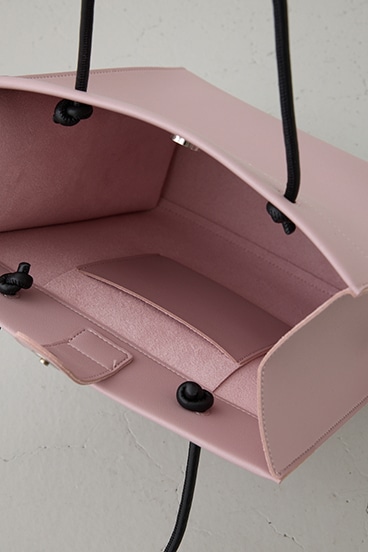 ナローハンドルショッパーバッグ 詳細画像