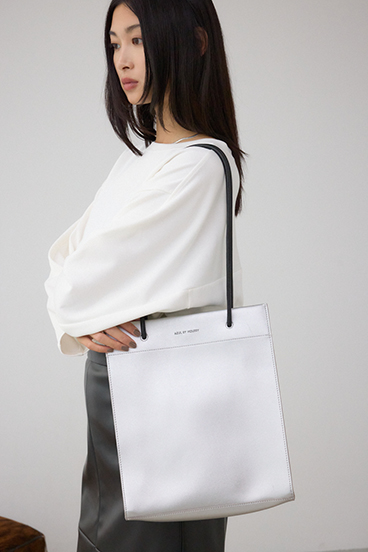 ナローハンドルショッパーバッグ 詳細画像