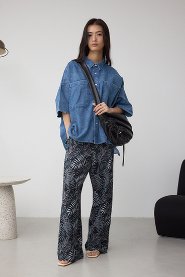 サイドギャザーパデットバッグ 詳細画像