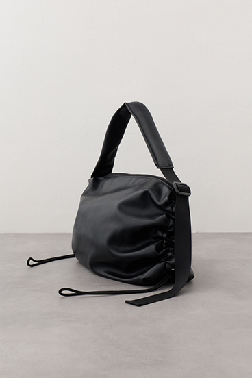 サイドギャザーパデットバッグ 詳細画像