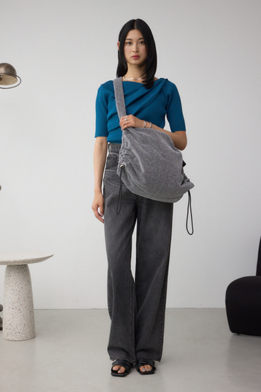 サイドギャザーパデットバッグ 詳細画像