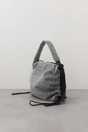 サイドギャザーパデットバッグ 詳細画像