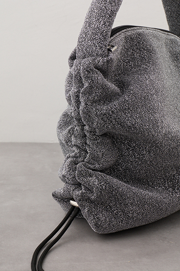 サイドギャザーパデットバッグ 詳細画像