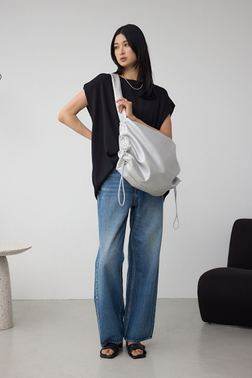 サイドギャザーパデットバッグ 詳細画像