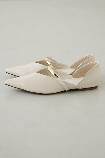 ルクスメタルポインテッドトゥパンプス 詳細画像