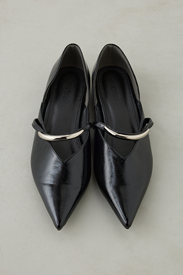 ルクスメタルポインテッドトゥパンプス 詳細画像