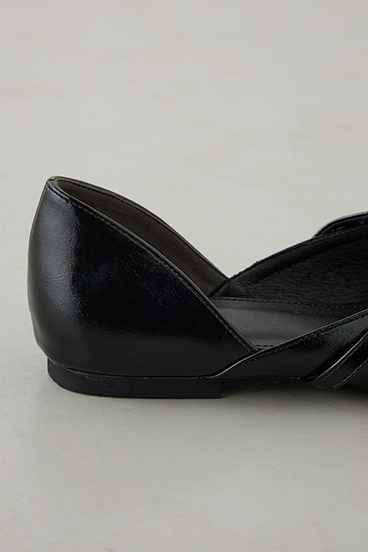 ルクスメタルポインテッドトゥパンプス 詳細画像