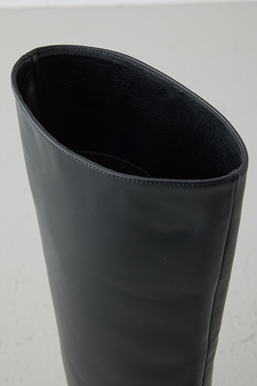 ローヒールロングブーツ 詳細画像